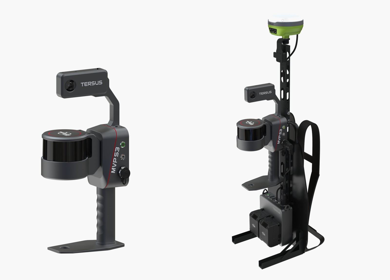 MVP S3 Choose handheld or backpack operation