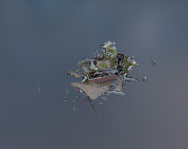 Tersus NCR Scan related point cloud sample data for Mobile Mapping